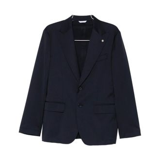 Manuel Ritz Blazers, male, Blue, 2XL, Blazers