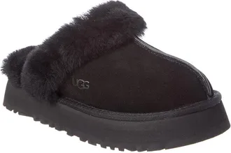 UGG Ugg Disquette Suede & Shearling Slipper