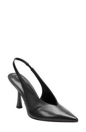 Marc Fisher Esther Slingback Pointed Toe Pump in Black at Nordstrom Rack, Size 7.5