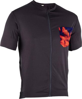 Leatt MTB Trail Jersey - Shadow Grey, Large