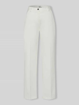 Brax Brax Wide Leg Hose aus Viskose-Mix in Offwhite, Gr&ouml;&szlig;e 44K