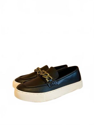 Corkys Footwear Womens Chain Reaction Slip-On Sneakers In Black