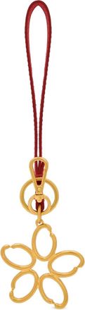 Oscar De La Renta O Flower sleutelhanger - Goud