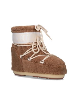Moon Boot Womens Brown Upper: Acrylic