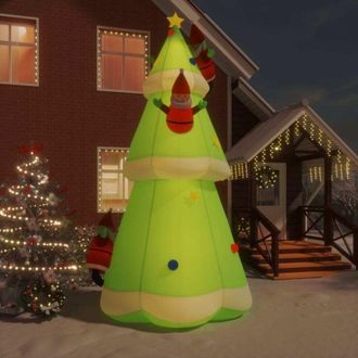 vidaXL Rbol De Navidad Hinchable Con Led 500 Cm Vidaxl