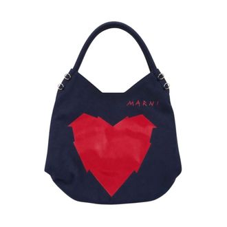 Marni Mw 116f Charms Bag - Bags - Mujer - Azul - ONE SIZE