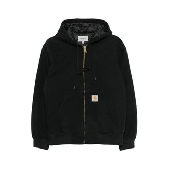 Carhartt Work in Progress Heren, Sweatshirts & Hoodies, Zwart, Maat: M Katoen
