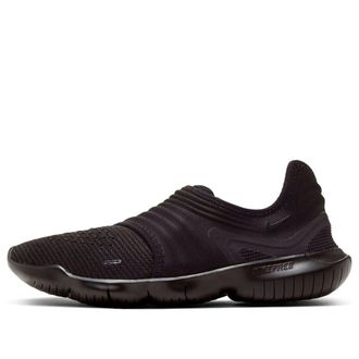 Nike (WMNS) Nike Free RN Flyknit 3.0 Triple Black AQ5708-006