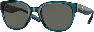 Costa 6S9051 Salina Polarized 905107 Womens Sunglasses Blue Size 53