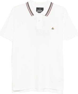 Vivienne Westwood Striped-collar Polo