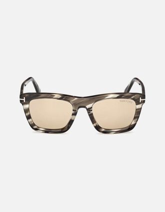 Tom Ford Mens Lelio Havana Sunglasses Brown - Size: OS
