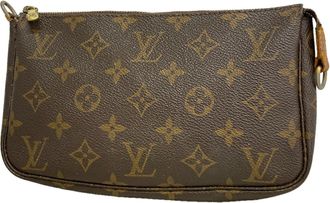 Louis Vuitton Brown Pouch (Pre-Owned)