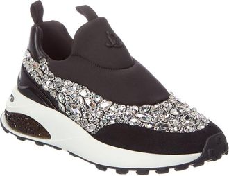 Jimmy Choo London Memphis/F Neoprene & Leather Sneaker