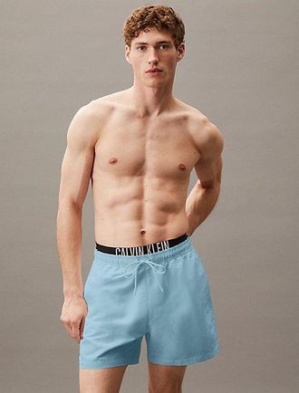 Calvin Klein Bañador corto con cinturilla doble - Intense Power