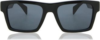 Versace VE4445 GB1/87 Mens Sunglasses Black Size 54