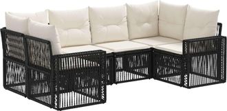 vidaXL Conjunto De Sof&aacute;s De Jard&iacute;n 6 Uds. 6-n&uacute;mero De Plazas Vidaxl
