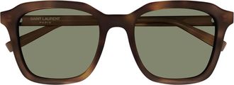 Saint Laurent Sunglasses Sl 457 008 Brown/Green Unisex