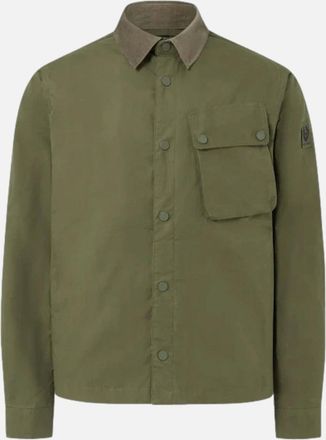 Belstaff Mens Belstaff Ground Jacket True Olive - Size: 46/Regular