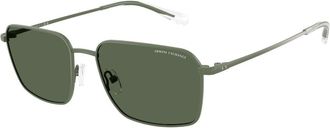 A|X Armani Exchange AX2053S 612471 Mens Sunglasses Green Size 57