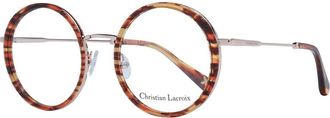Christian Lacroix Brown Metal Glasses Womens (Frames)