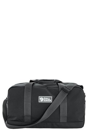 Fj&auml;llr&auml;ven Vardag 33-Liter Duffel Bag in Coal Black at Nordstrom