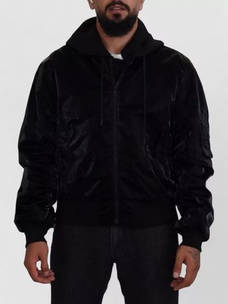 Dolce & Gabbana hooded bomber jacket