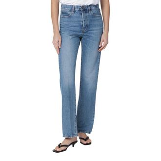 Frame Denim The Vertical Jeans - female - Frame - Straight Fit Jeans - Blue - W27 - Jeans