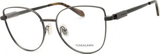 Ferragamo SF2240 027 Dark Ruthenium 56mm