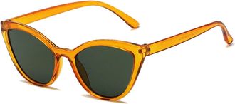 Generic Cats Eye Street Photo Male and Female Driving Sunglasses (Color : C, Size : Medium)