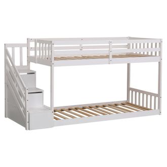 Happy Garden Happy Garden - Litera Infantil 190x90cm Blanca Celestine