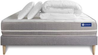 Actisom Pack Colch&oacute;n Gris Muelles Ensacados 200 X 200