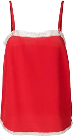 Zadig&Voltaire Tops, Dames, Rood, M, Carmen Camisole