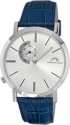 Porsamo Bleu Parker Quartz Silver Dial Mens Watch 831CPAL