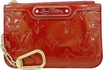 Louis Vuitton Rouge Grenadine Coin Purse/Coin Case (Pre-Owned)