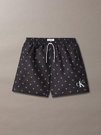 Calvin Klein Ba&ntilde;ador estampado para ni&ntilde;o - CK Monogram