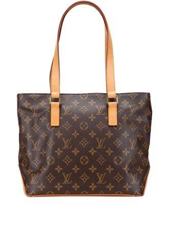 Louis Vuitton Borsa tote Cabas Piano con monogramma 2002 - Marrone