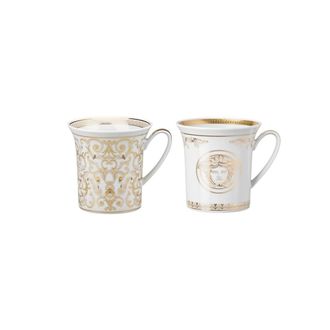 Versace Set of 2 Mugs with Handle