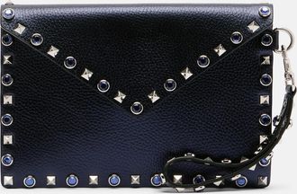 Valentino Garavani Rockstud Medium leather pouch