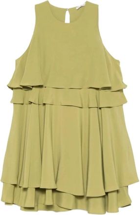 Ami Dames, Jurken, Groen, Maat: 2XS