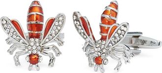 Clifton Wilson Wasp Cuff Links in Orange at Nordstrom