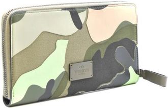 Valentino Garavani Stijlvolle Portemonnee - Dames - Portefeuilles - Veelkleurig - ONE Size - Leer - Accessoires