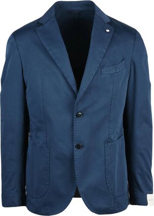 L.B.M. 1911 Cotton Canvas Jacket with Button Closure and Unlined Interior