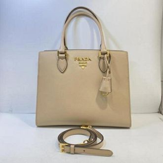 Prada Beige Tote Bag (Pre-Owned)