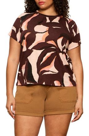 Sanctuary The Perfect T-Shirt in Deserts Pink at Nordstrom, Size 3X
