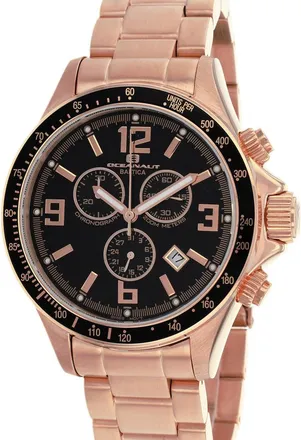 Oceanaut Mens Black dial Watch