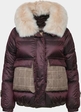 Gorski Apres-Ski Mixed-Media Jacket