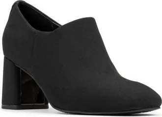 Donald J Pliner Pleeze Block Heel Bootie in Black at Nordstrom, Size 5.5