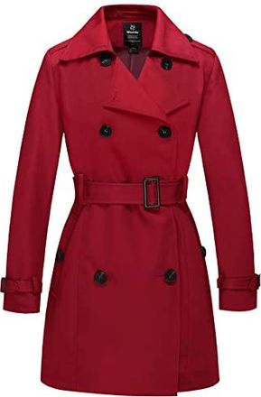 Veste Imperméable Femme Longue Avec Capuche - Parka Coupe-vent Légère - Idéale Randonnée, Voyage, Quotidien