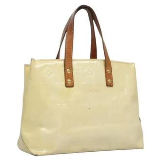Louis Vuitton Tweedehands leren Louis Vuitton tassen - Dames - Vintage Shopper - Beige - ONE Size - Leer - Vintage