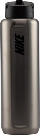 Nike Recharge Stainless Steel Straw Bottle (32 oz) in Grey | N1013796-953